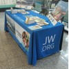 8ft Table Cover - 3 Sided - customed printed with any artwork available